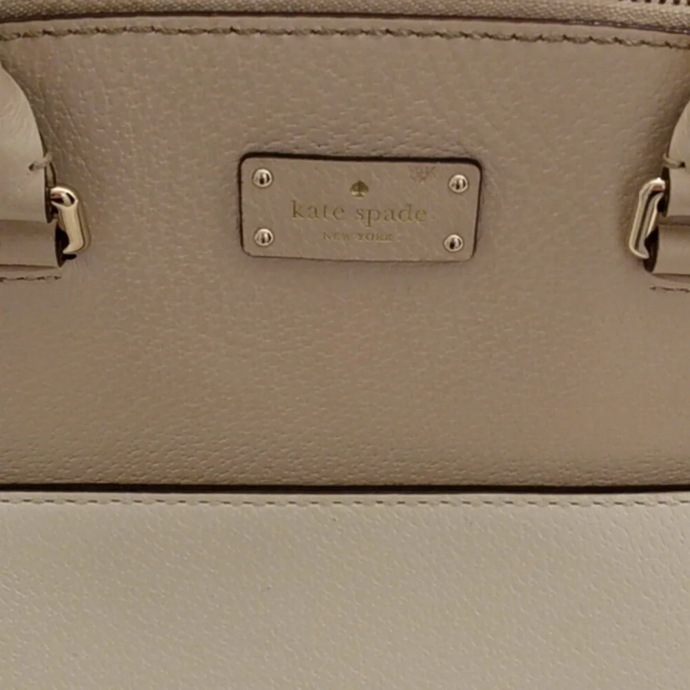 Kate Spade Grove Street Leather “Carli” Dome Satchel Bag Purse